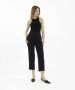 N21 Cropped Trousers Zwart Dames - Thumbnail 2