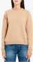 N21 Effen Trui met Lange Mouwen Beige Dames - Thumbnail 3
