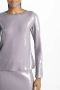 N21 Lange Mouw Tops Klassieke Collectie Gray Dames - Thumbnail 3