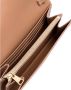 N21 Leren Schoudertas met Afneembare Kettingriem Pink Dames - Thumbnail 2