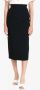 N21 Midi Skirts Zwart Dames - Thumbnail 2