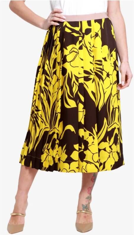N21 N°21 Skirts Yellow Geel Dames