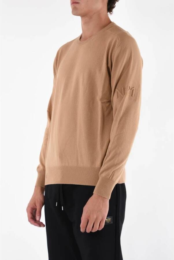 N21 Sweatshirts Beige Heren