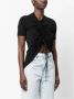 N21 T-Shirts Zwart Dames - Thumbnail 2