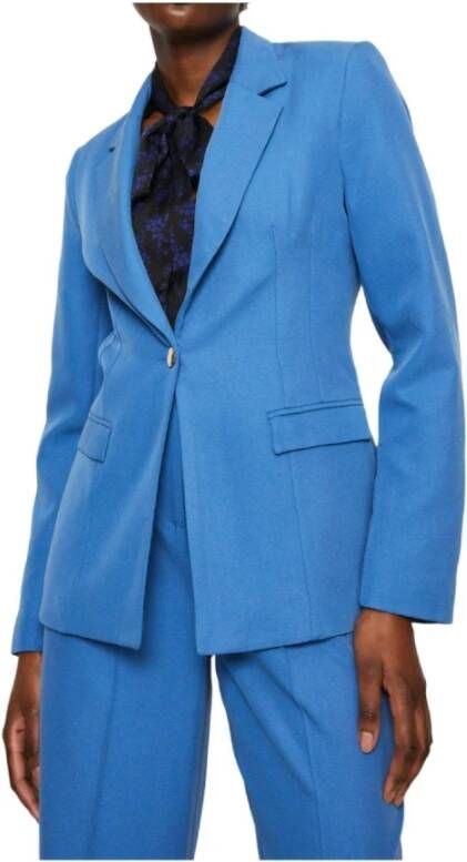 Naf Formal Blazerjas Blauw Dames