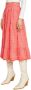 Naf Midi Skirts Roze Dames - Thumbnail 2