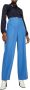 Naf Tapered Trousers Blauw Dames - Thumbnail 2