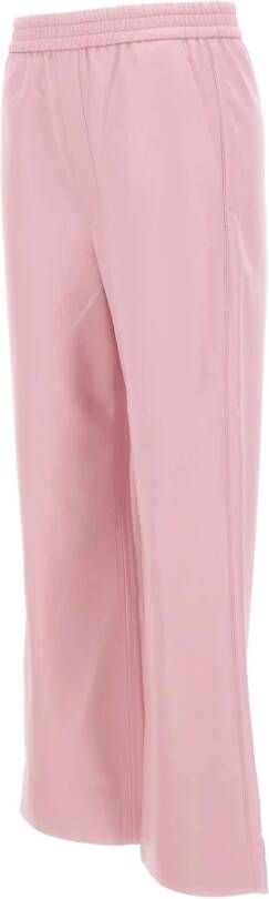 Nanushka Wide Trousers Roze Dames