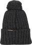 Napapijri Grijze Wintermuts met Handtekening Borduurwerk Gray Unisex - Thumbnail 7