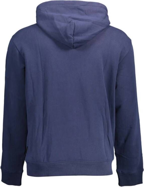 Napapijri Blue Sweater Blauw Heren