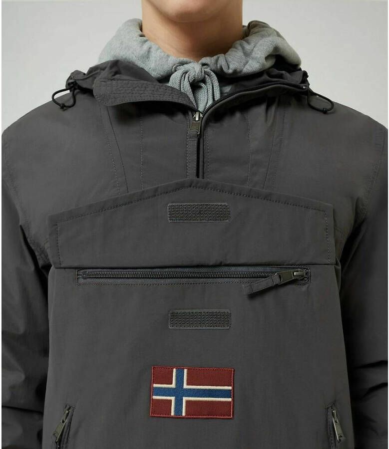 Napapijri Capispalla Rainforest S PKT 2 Np0A4Fdm -H74 Grijs Heren