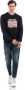 Napapijri Zwarte Sweatshirt met Lange Mouwen en Logo Print Black Heren - Thumbnail 1