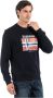 Napapijri Zwarte Sweatshirt met Lange Mouwen en Logo Print Black Heren - Thumbnail 2