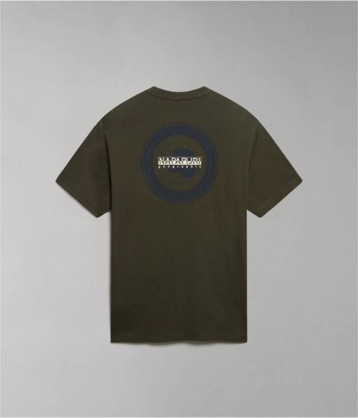 Napapijri Hill T-shirt Groen Heren