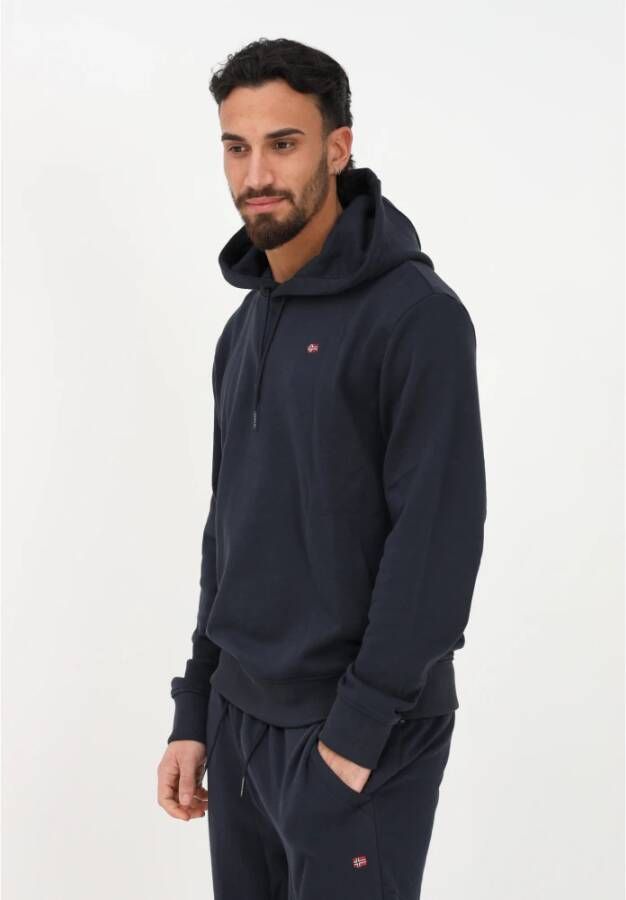 Napapijri Hoodies Blauw Heren