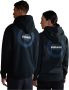 Napapijri Zwarte Katoenen Hoodie Sweatshirt met Print Black Heren - Thumbnail 2