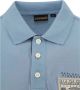 Napapijri Polo Amundsen Lichtblauw Blauw Heren - Thumbnail 4