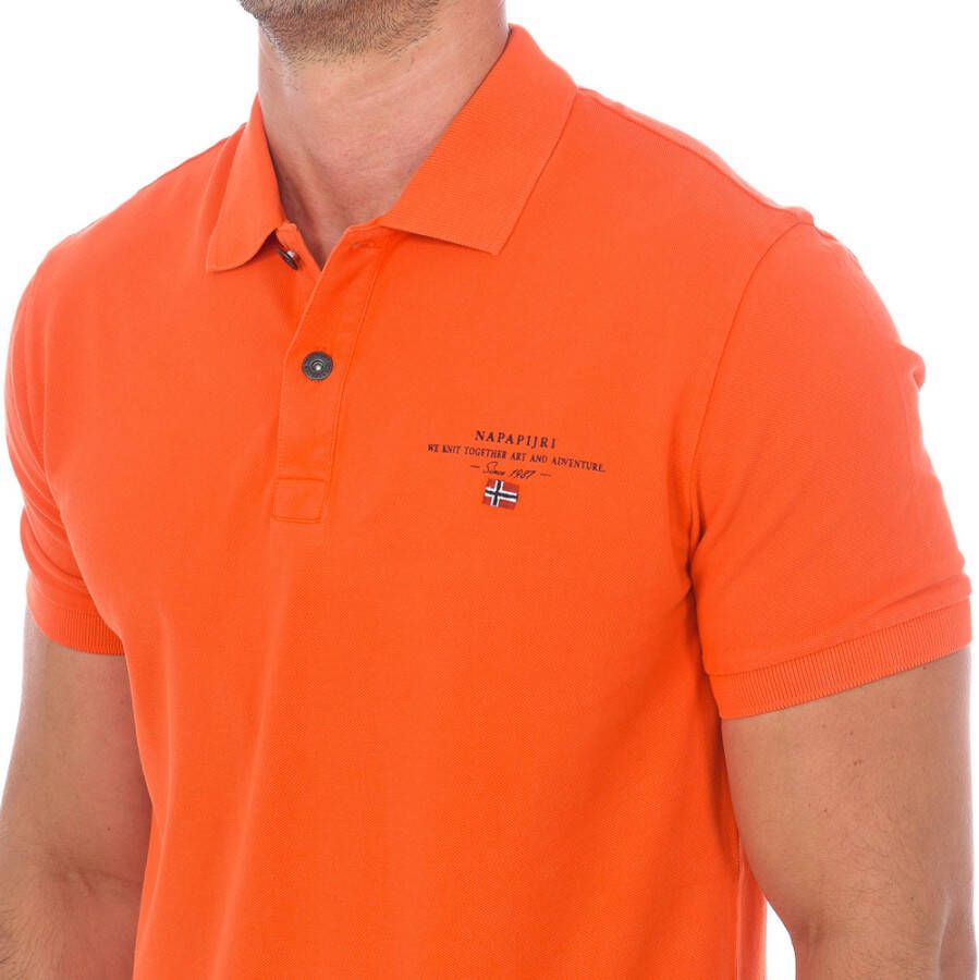 Napapijri Poloshirt Oranje Heren