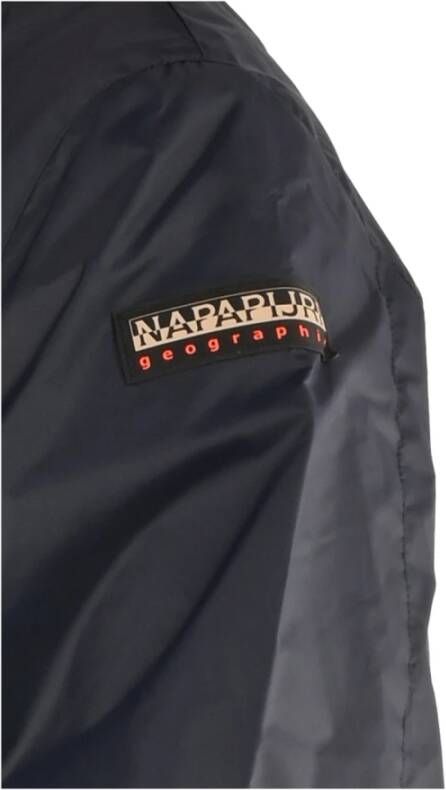 Napapijri Rain Jackets Blauw Heren