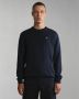 Napapijri Polo Shirts Halve Knoopsluiting Geborduurd Logo Casual Stijl Blue Heren - Thumbnail 5