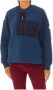 Napapijri Marineblauwe Fleece Sweatshirt met Rits Blue Dames - Thumbnail 2
