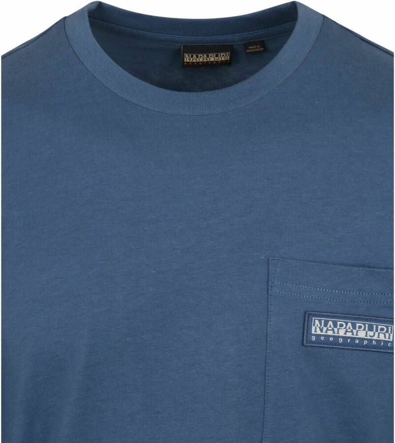 Napapijri S-Morgex Longsleeve T-shirt Blauw - Foto 3