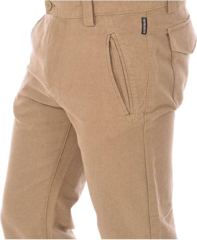 Napapijri Slim-fit Trousers Beige Heren