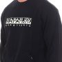 Napapijri Zwarte Sweatshirt met ritssluiting zak Gray Heren - Thumbnail 3