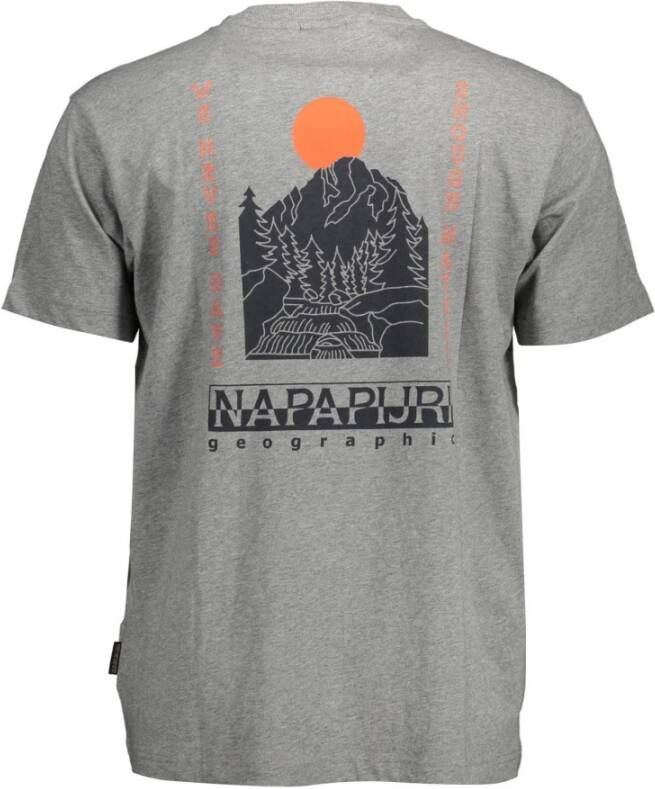 Napapijri T-Shirt Grijs Heren