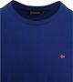Napapijri Salis T-shirt Kobalt Blauw - Thumbnail 2