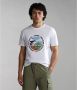 Napapijri T-shirt met labelprint model 'S-SANGAY' - Thumbnail 5