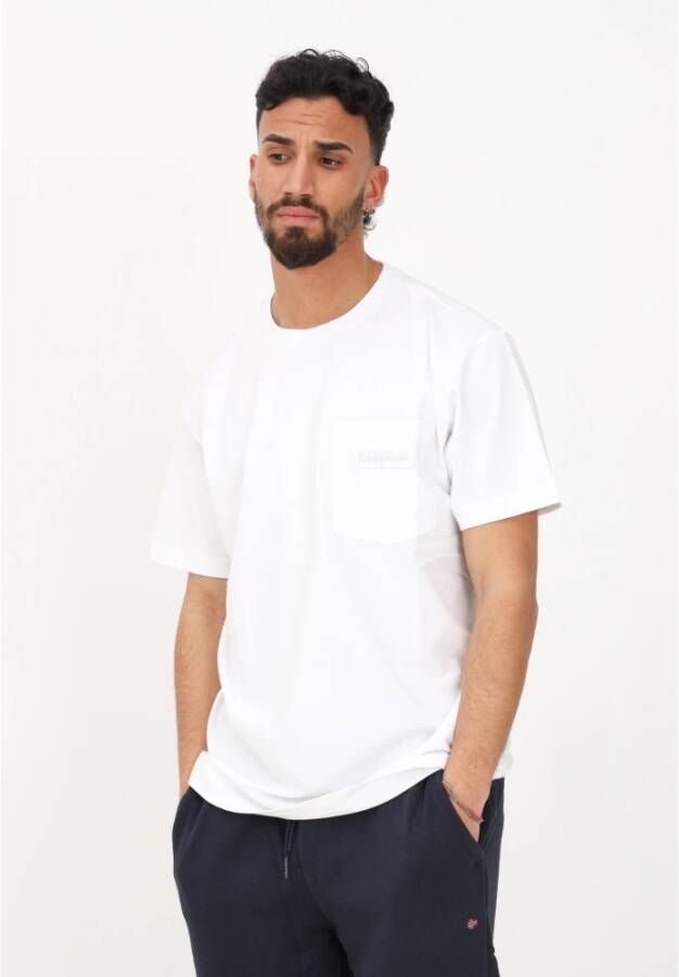 Napapijri T-Shirts Wit Heren