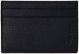 Neil Barrett Elegante Leren Kaarthouder Portemonnee Black Heren - Thumbnail 2