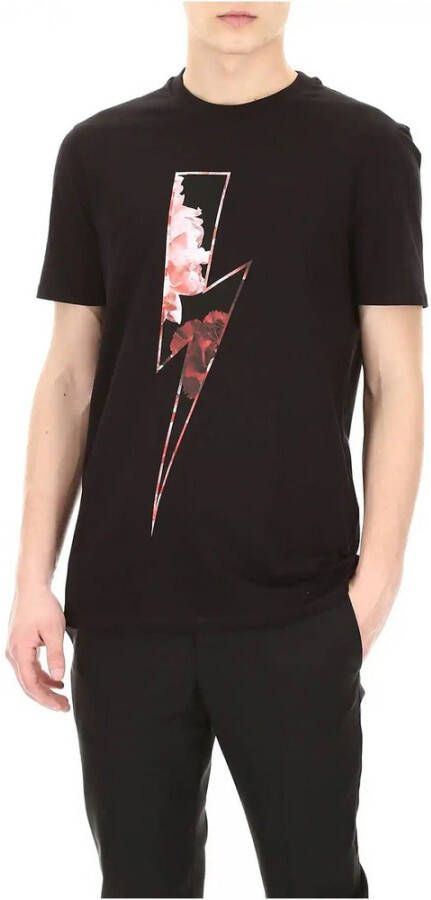 Neil Barrett t-shirt Zwart Heren