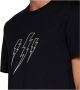 Neil Barrett Stijlvolle T-shirts voor mannen en vrouwen Black Heren - Thumbnail 2