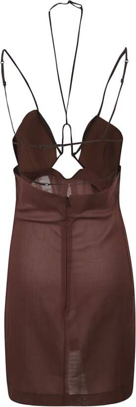 Nensi Dojaka Short Dresses Bruin Dames
