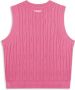 New Amsterdam Surf Association Sleeveless Knitwear Roze Heren - Thumbnail 2