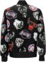 New era NBA All Over Print Bomber Jacket Black Heren - Thumbnail 2