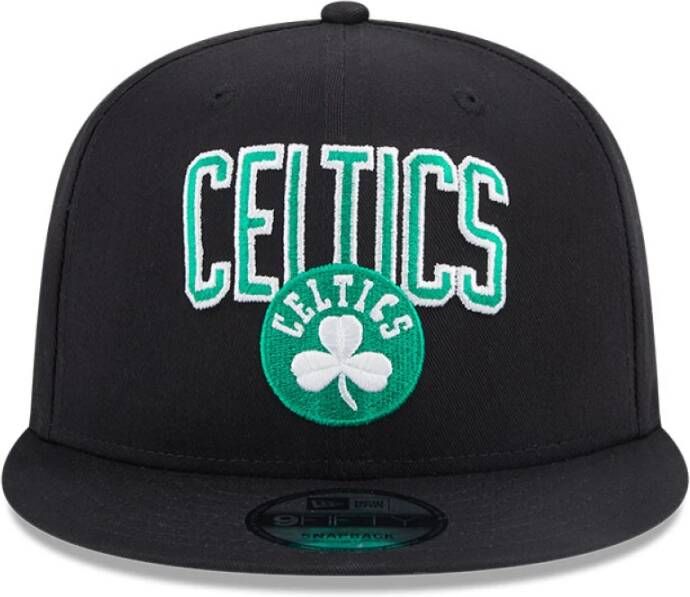 new era Cap 9fifty Boston Celtics NBA Patch Zwart Unisex