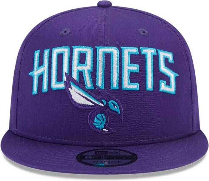 new era Cap 9fifty Hornets NBA Paars Unisex