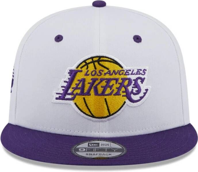 new era Cap 9fifty Los Angeles Lakers Crown Patch Wit Unisex