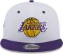 New era Cap 9fifty Los Angeles Lakers Crown Patch White Unisex - Thumbnail 3