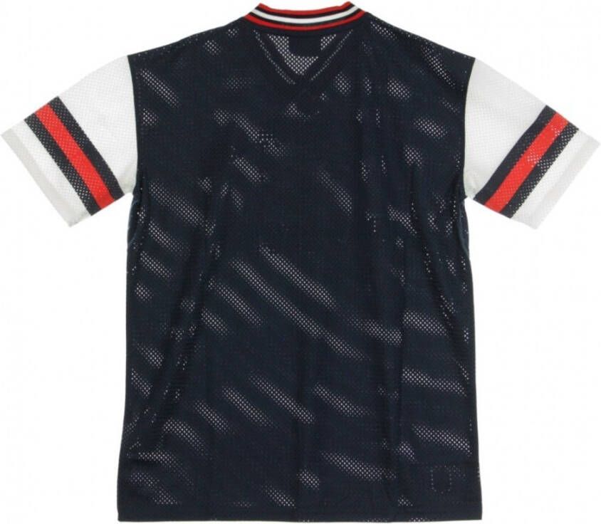 new era Casacca nfl streep mouw t-shirt neepat Zwart Heren