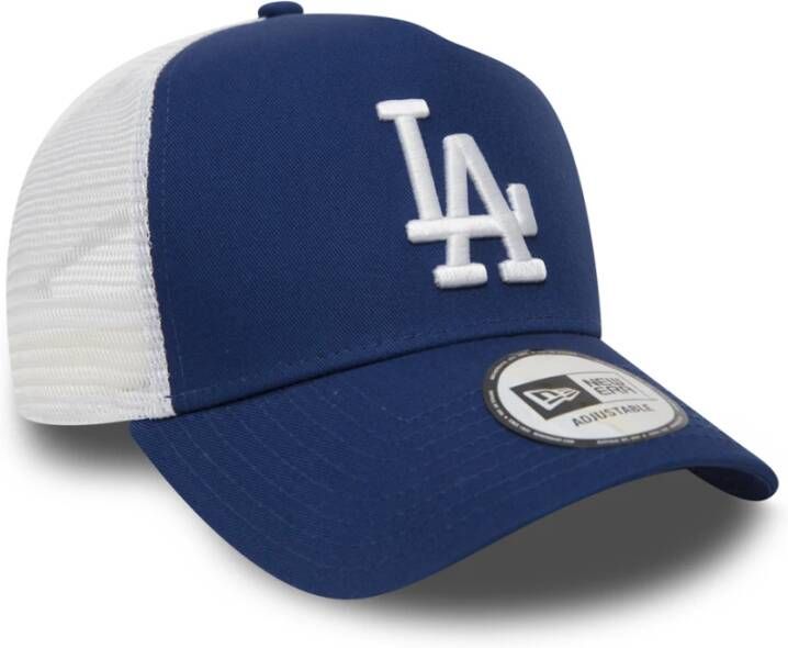 new era Casquette Clean A Frame Trucker Los Angeles Dodgers Blauw Heren