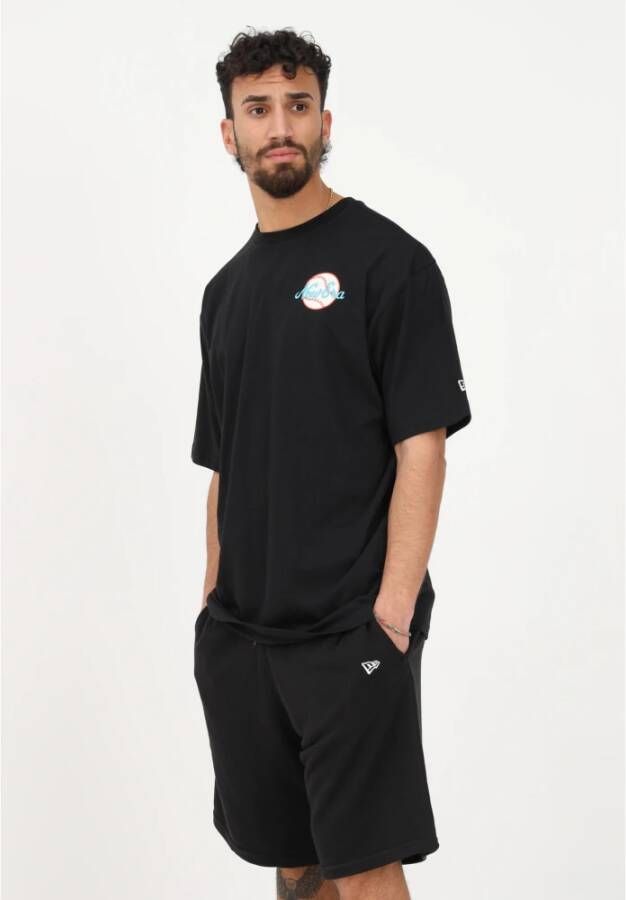 new era Casual Shorts Zwart Heren