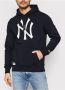 New era Comfortabele en stijlvolle hoodie in marineblauw Blauw Heren - Thumbnail 3