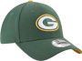 New era Groene Packers Geborduurde Gebogen Klep Pet Green - Thumbnail 2
