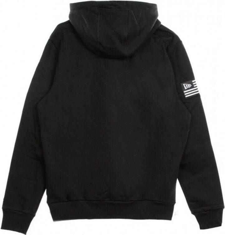 new era Sweatshirt met capuchon in hedendaags Zwart Heren