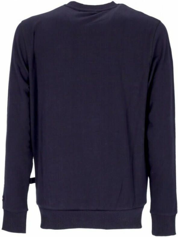 new era lichtgewicht crewneck sweatshirt Blauw Heren