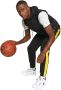 New era Pants NBA Team Logo Jogger Loslak Zwart Heren - Thumbnail 2
